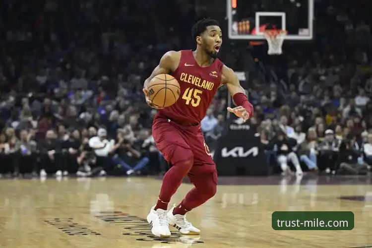 米切尔42分引领骑士险胜，米乐体育平台解析东部季后赛卡位战最新动态